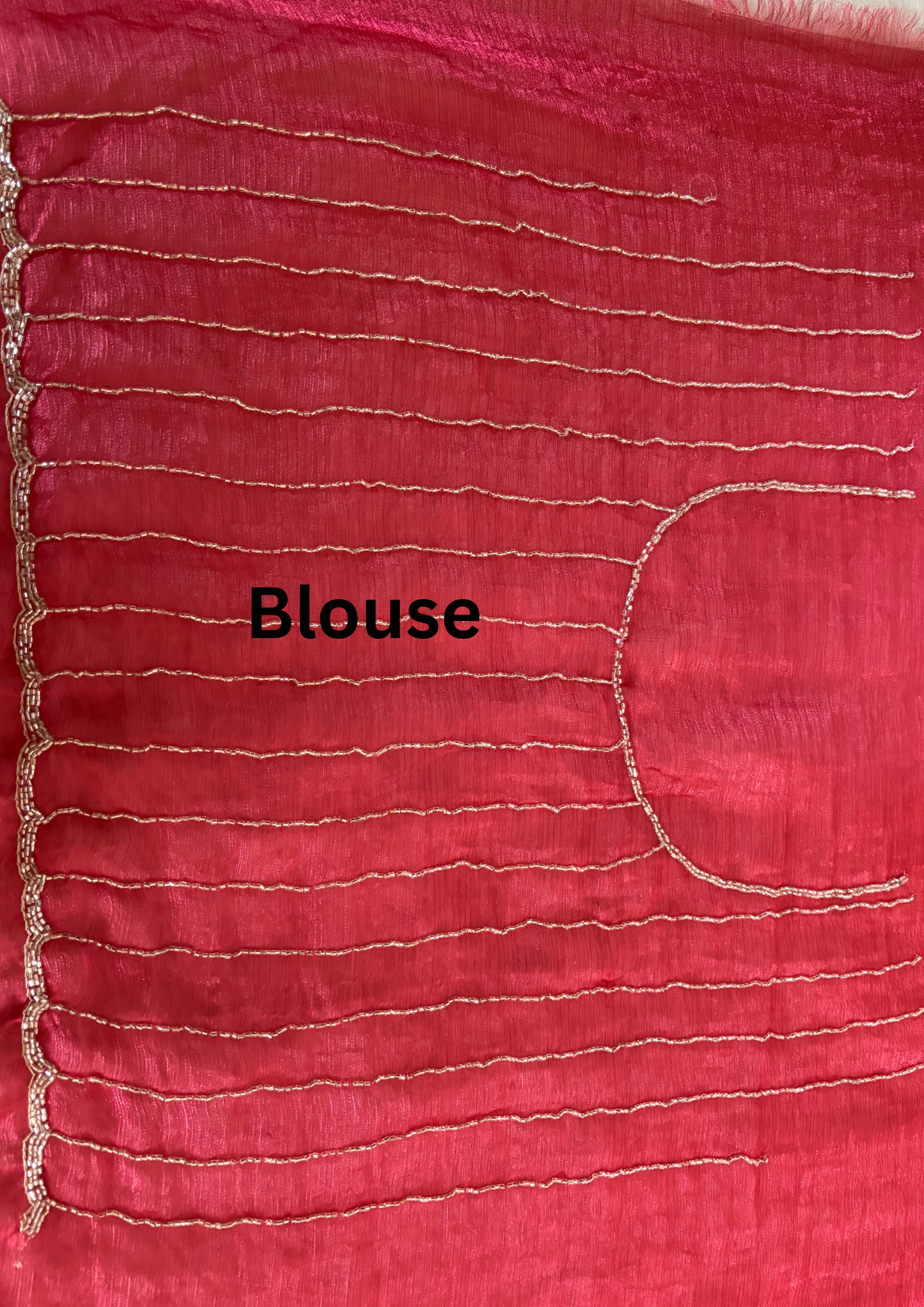 Red Regal Party Wear Saree