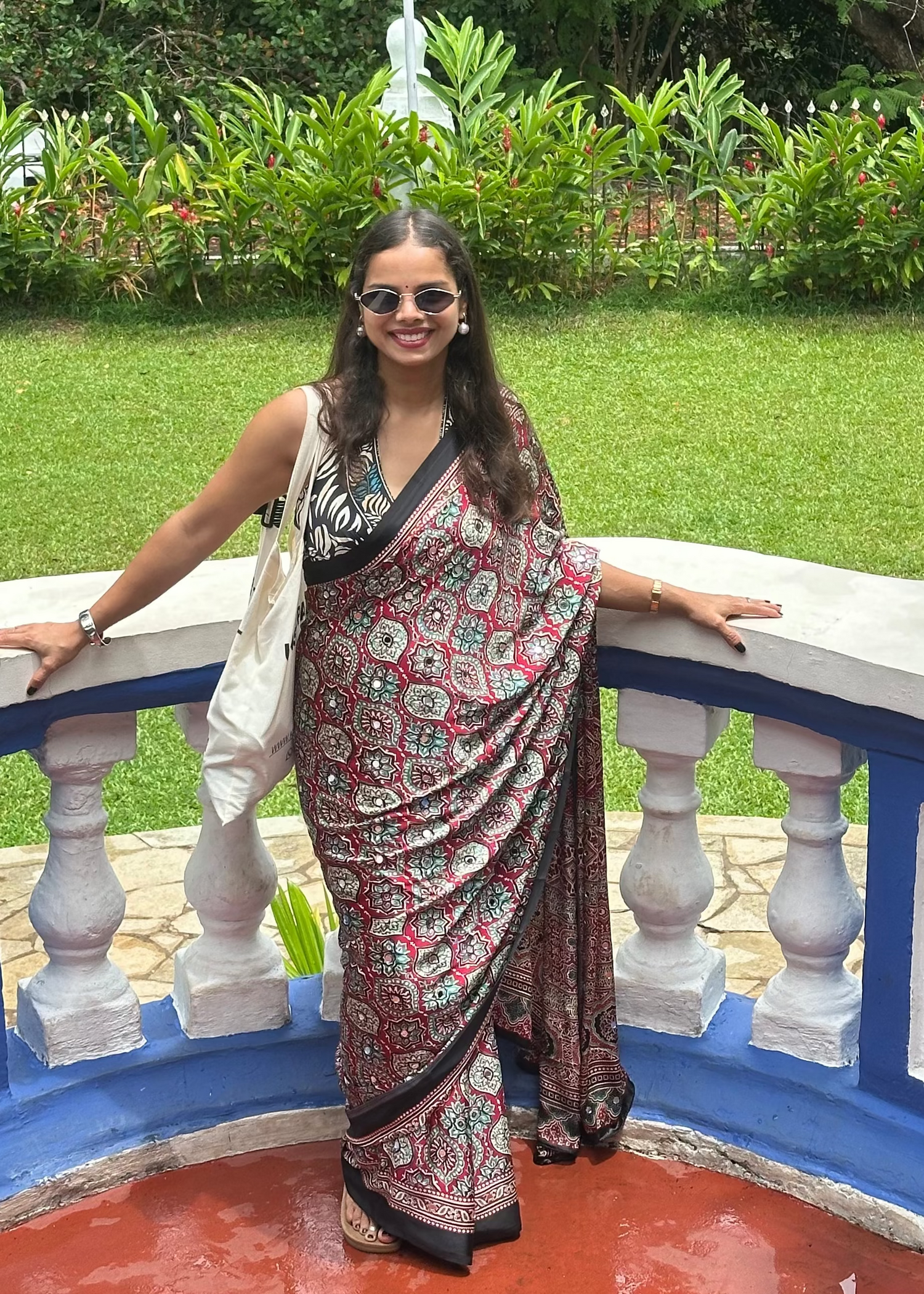 Ajrakh Sarees