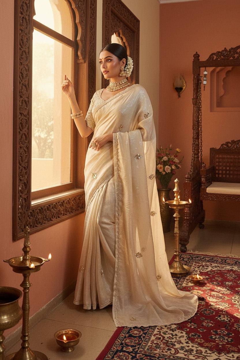 Nazakat handwork Saree