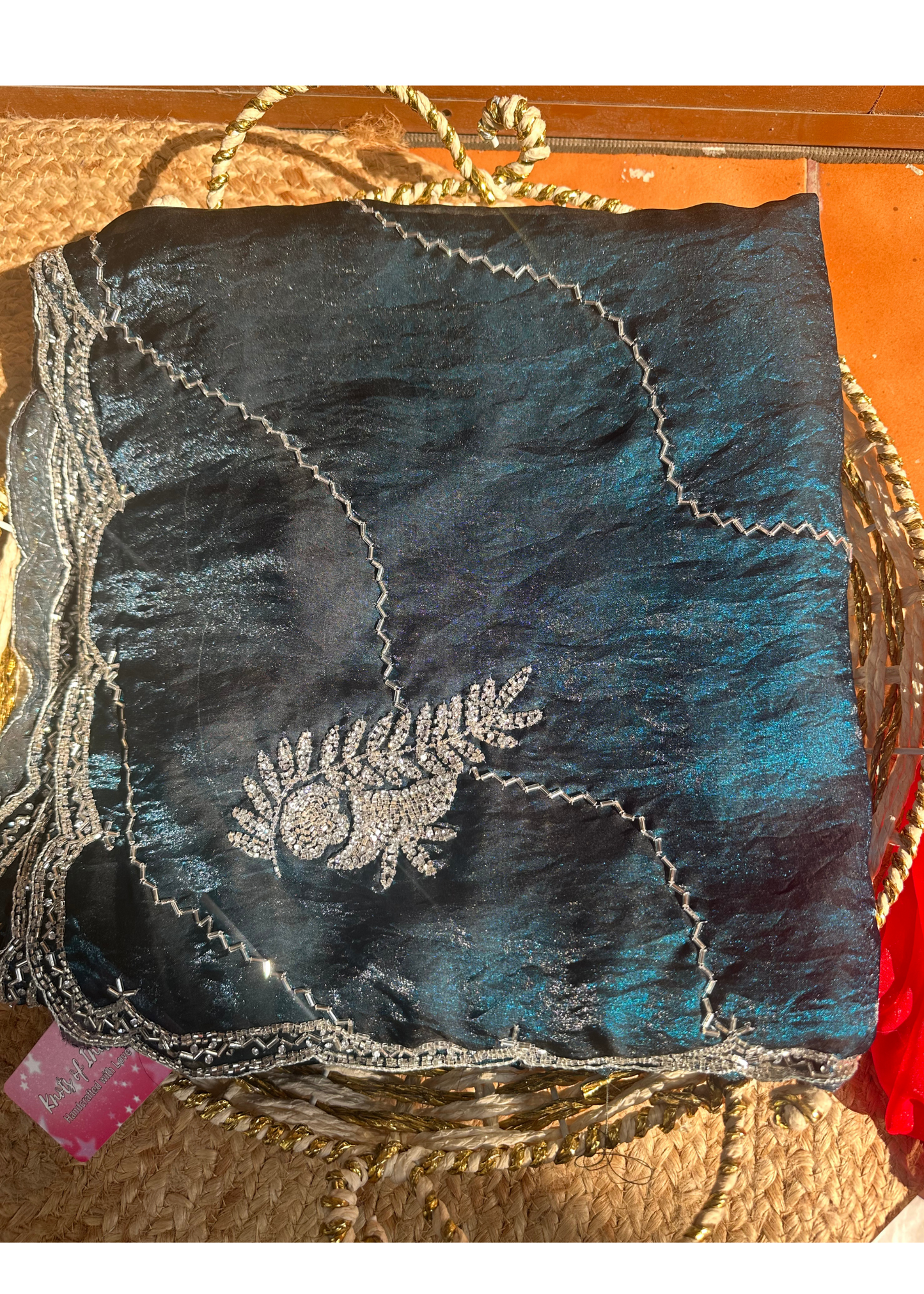 Banno Zardozi Saree