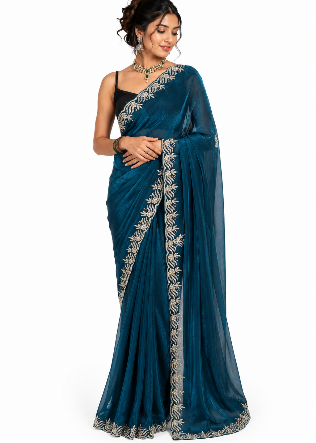 Luxe Heavy Handwork Saree