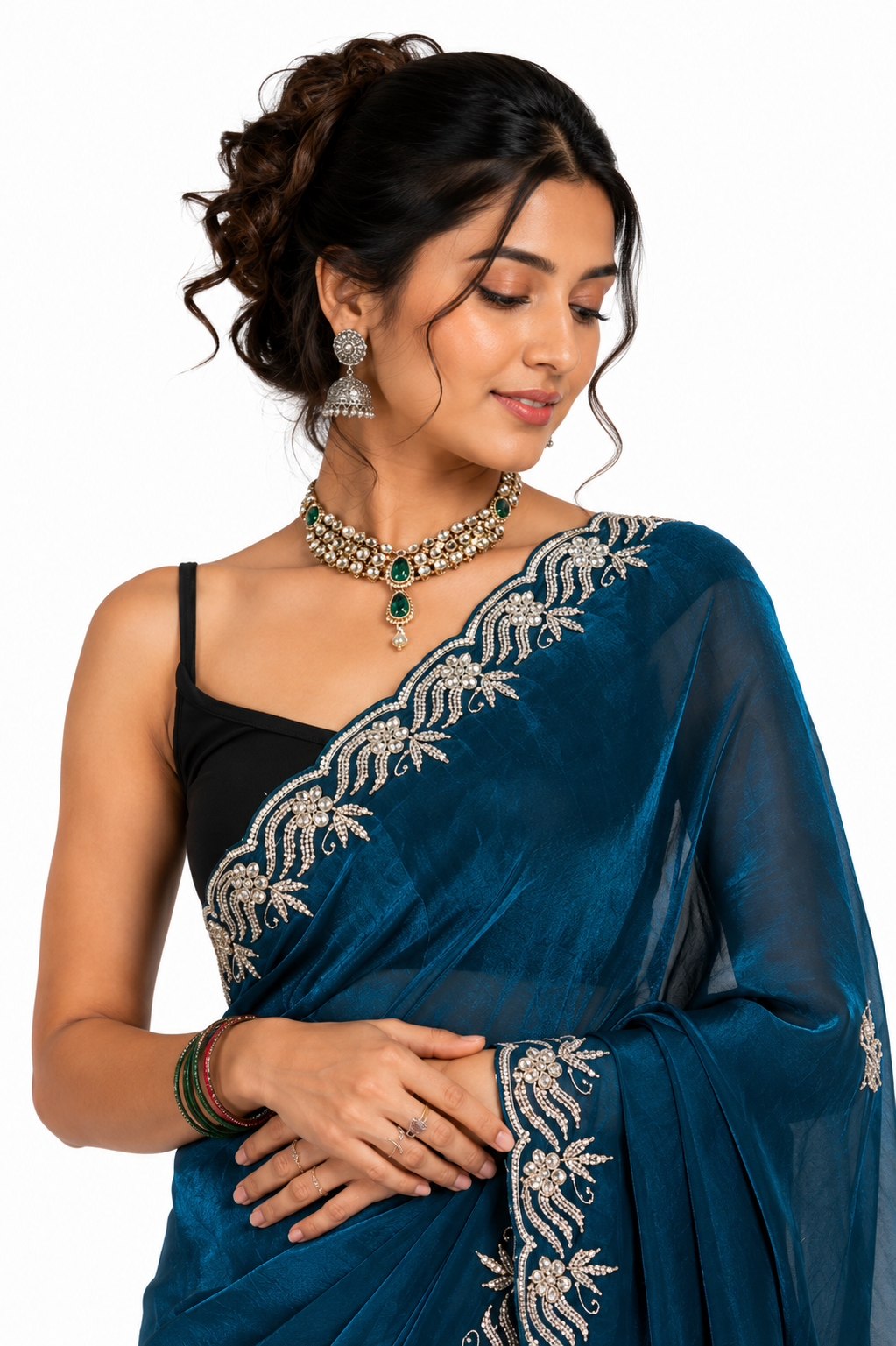 Luxe Heavy Handwork Saree