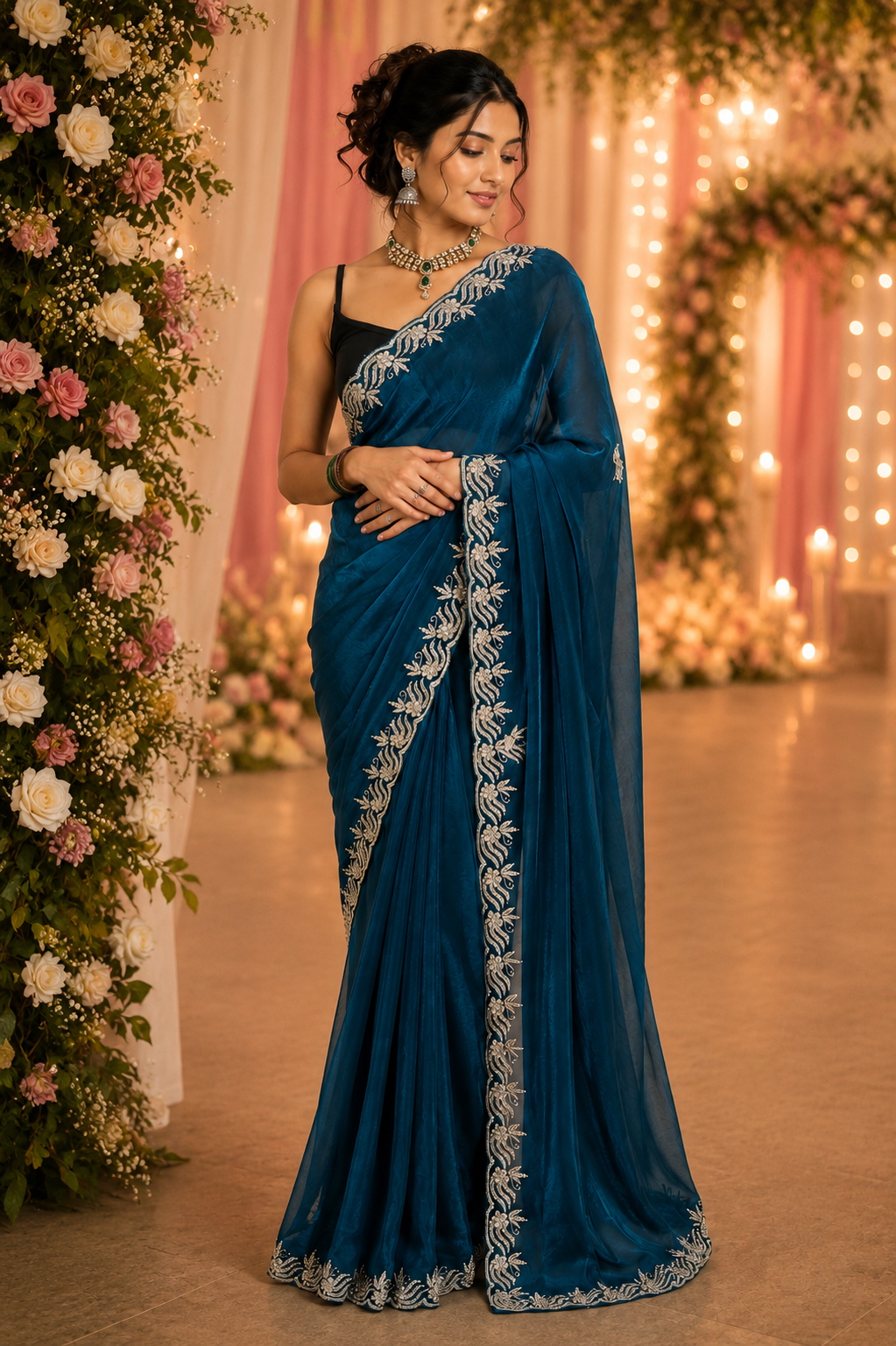 Luxe Heavy Handwork Saree