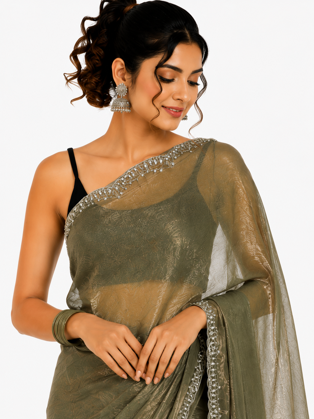 Bling Belle Party Wear Saree