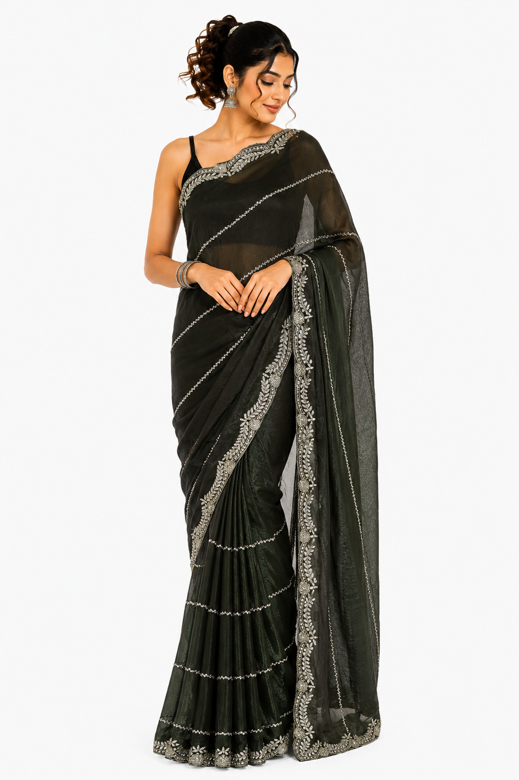 Glam & Shine Party Wear Saree