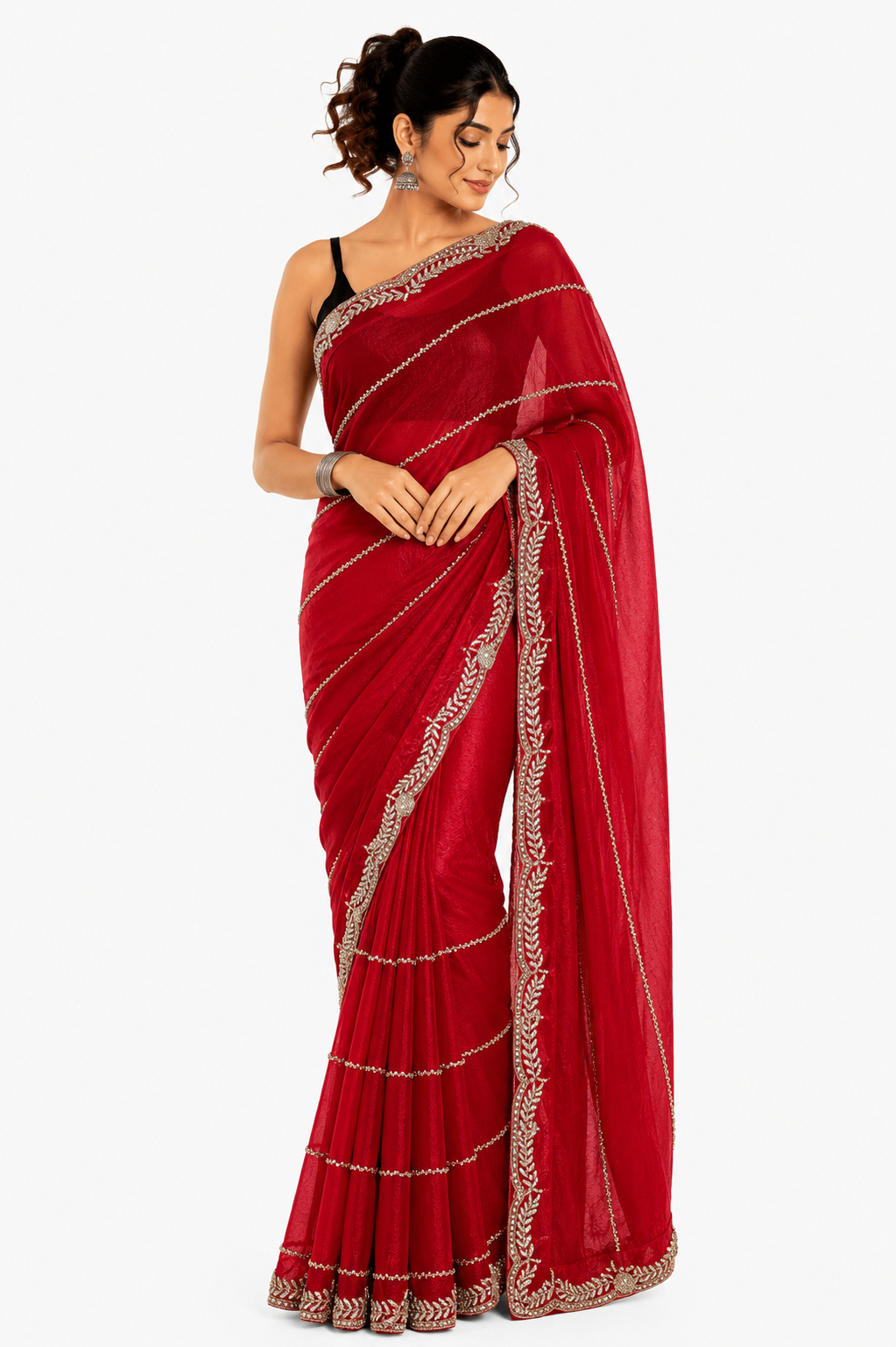 Glam & Shine Party Wear Saree