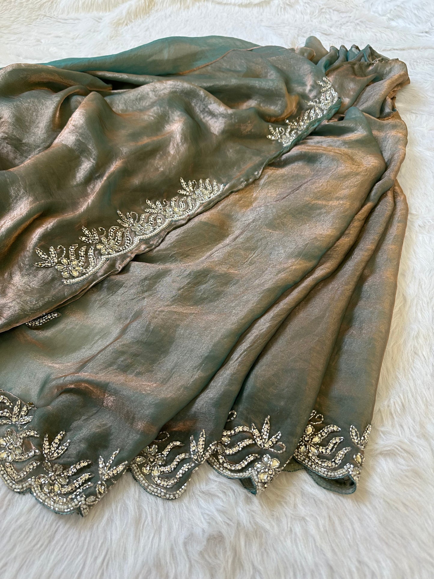 Luxe Heavy Handwork Saree