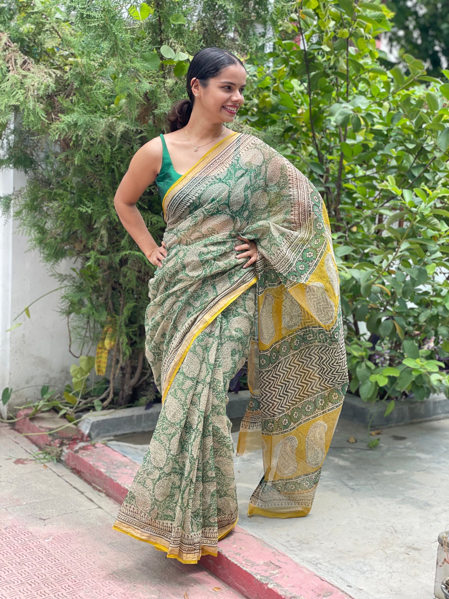 Miraya Kota Doria Saree