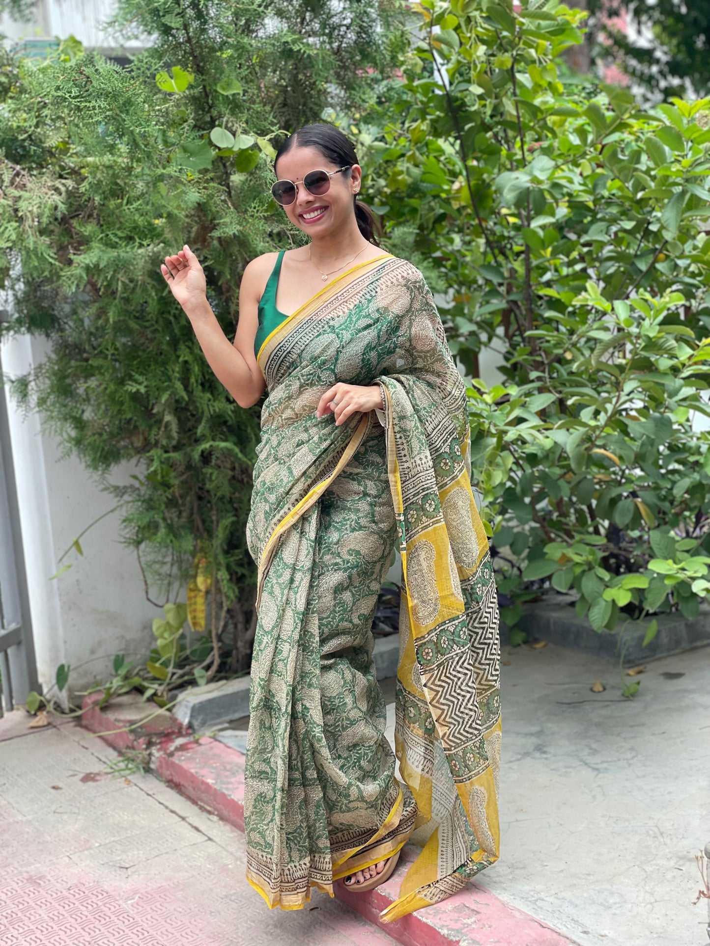 Miraya Kota Doria Saree