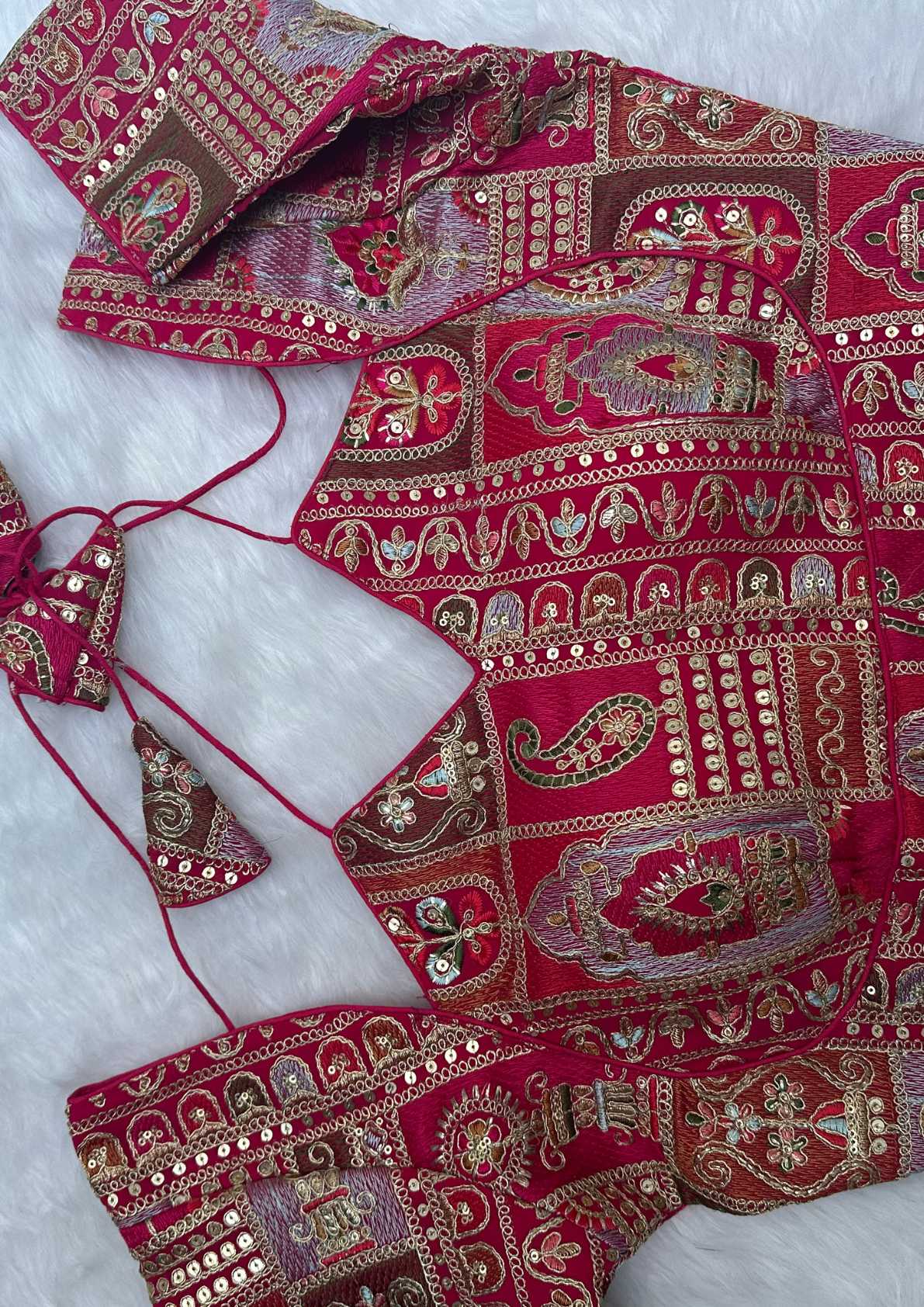 Heavy Embroidery Choli Blouse