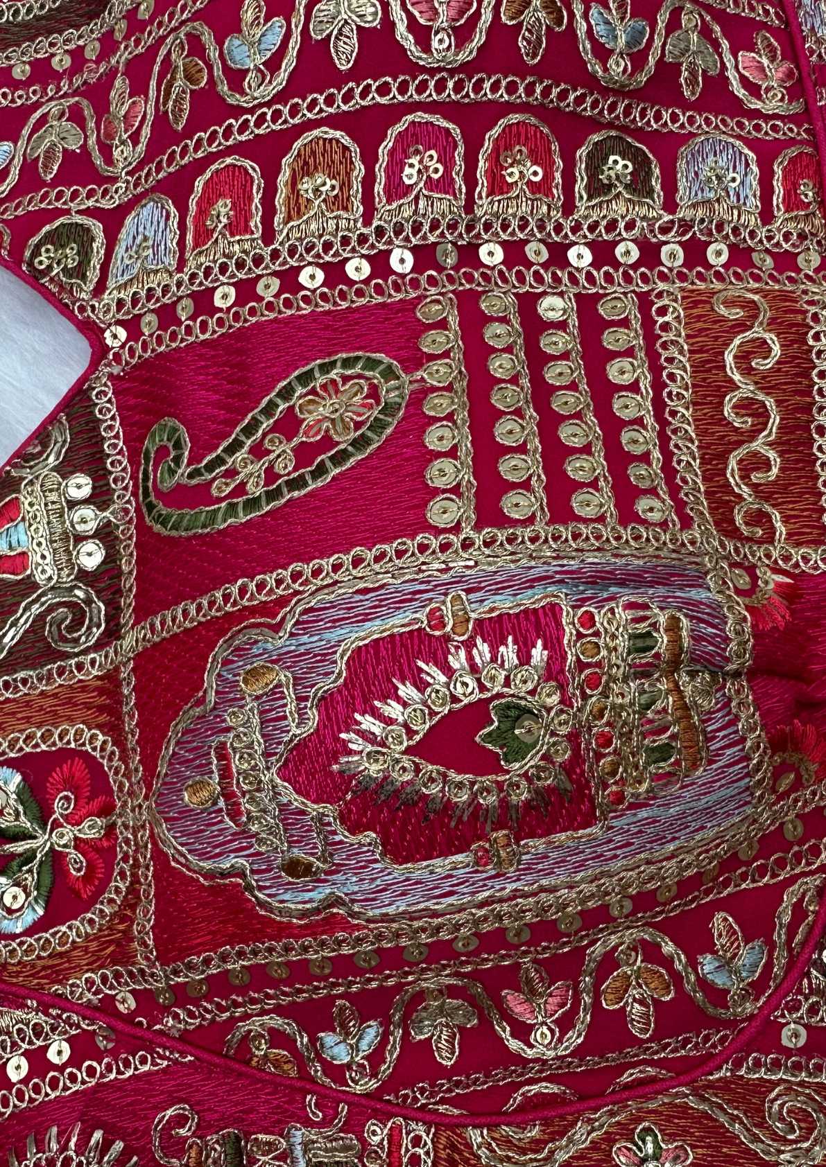 Heavy Embroidery Choli Blouse