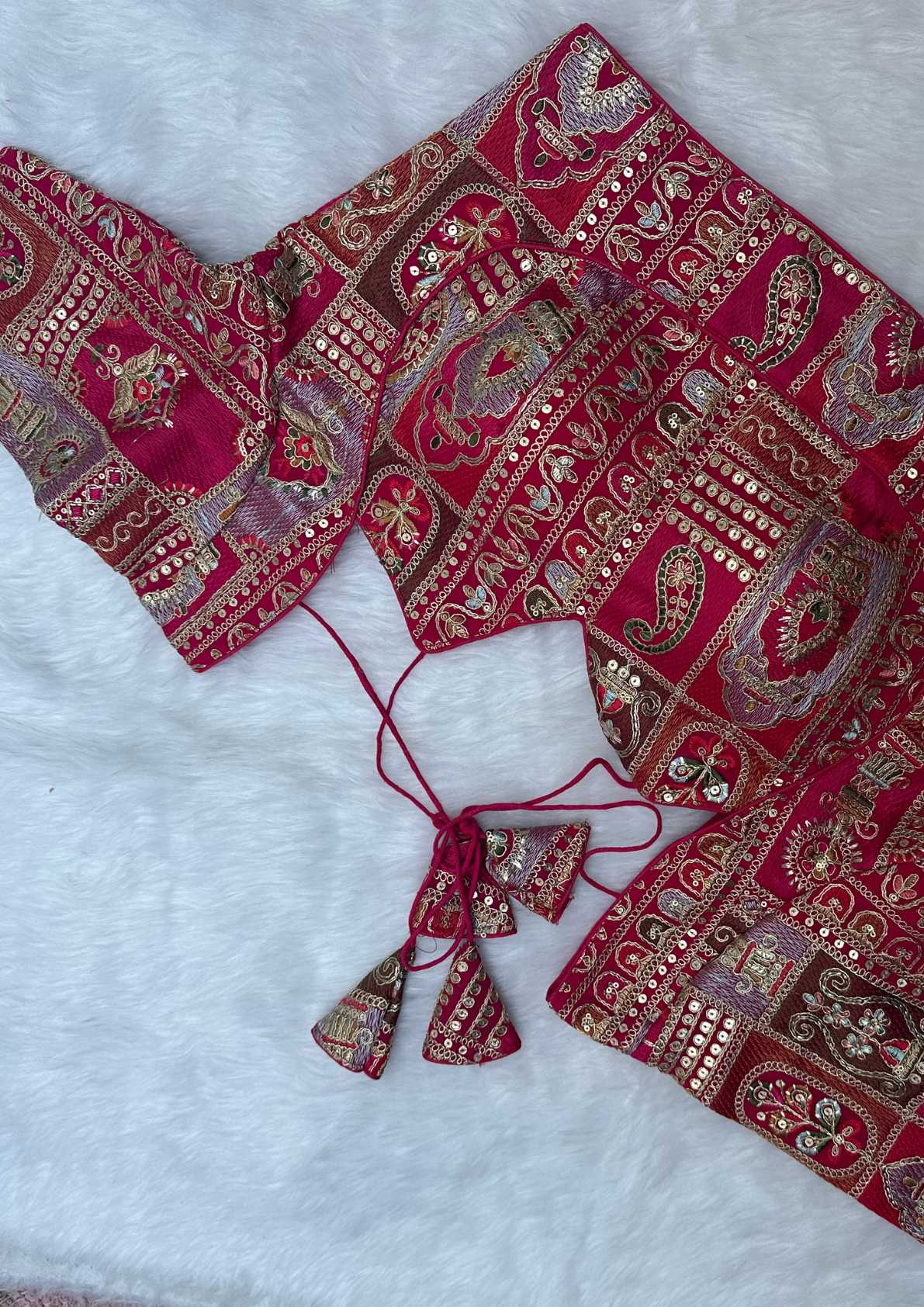 Heavy Embroidery Choli Blouse